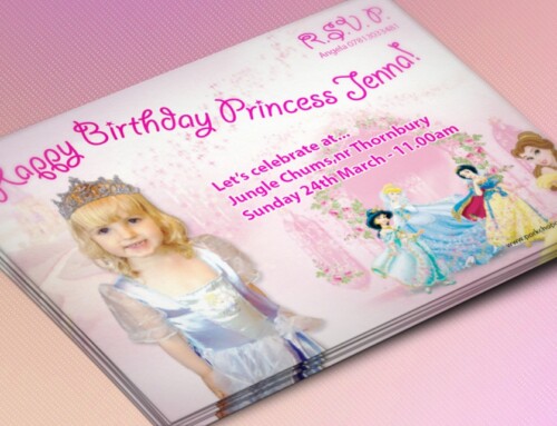 Disney Princess Party Invites