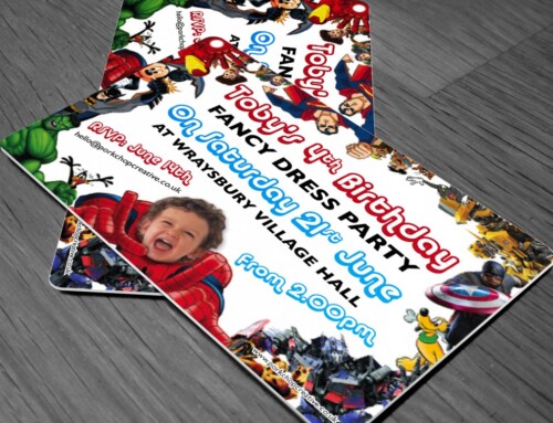 Kids Fancy Dress Party Invites