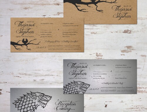 Game of Thrones Wedding Invitations