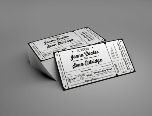 Hollywood Movie Wedding Invitations